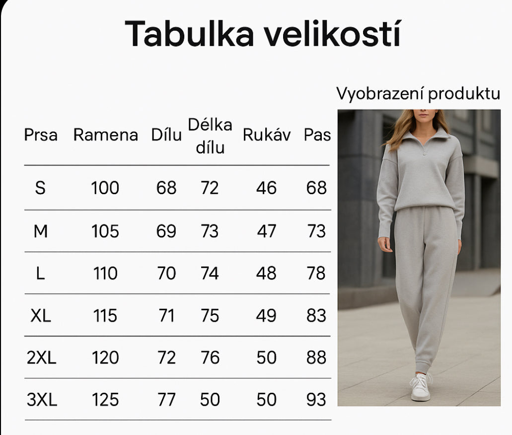 Luxusní úpletová souprava Serenity