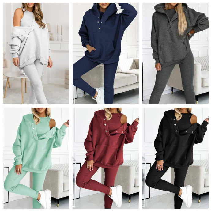 Pohodlná 3dílná souprava „WarmEase“ pro chladné dny