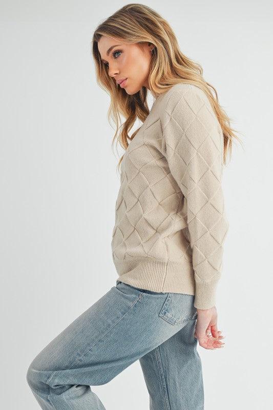 Elegantní Pletený Svetr “Aria”