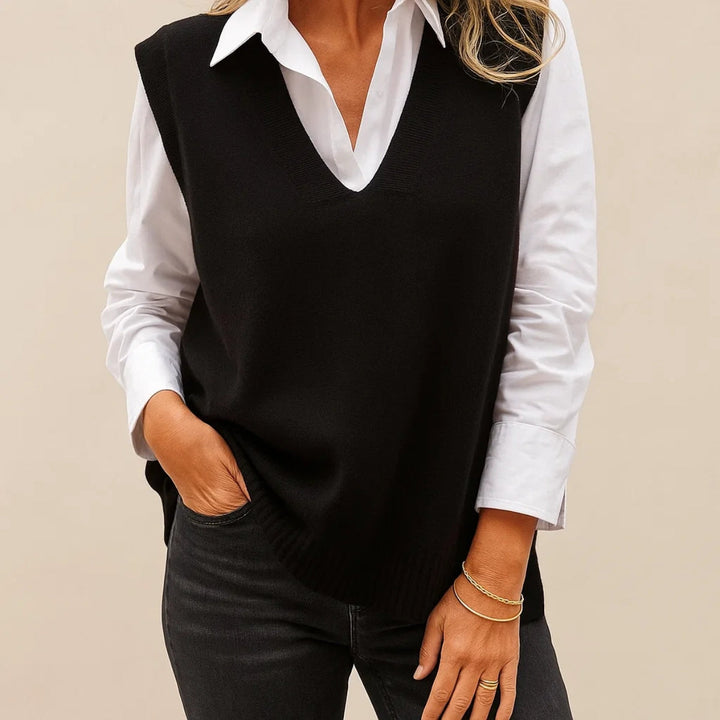 Elegantní Pletená Vesta