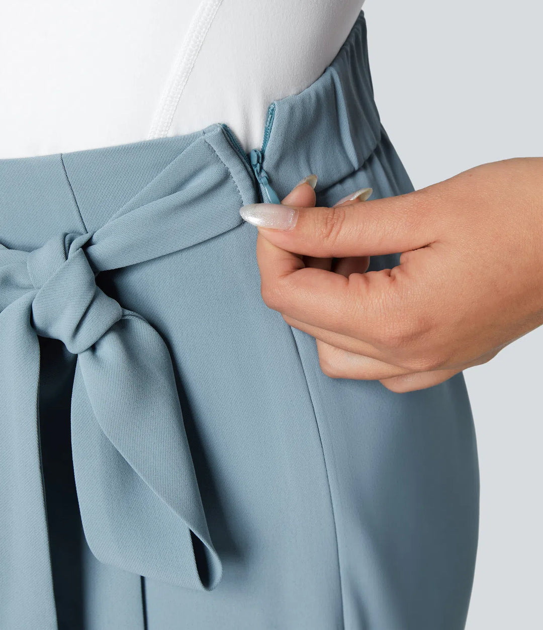 Elegantní kalhoty s vysokým pasem