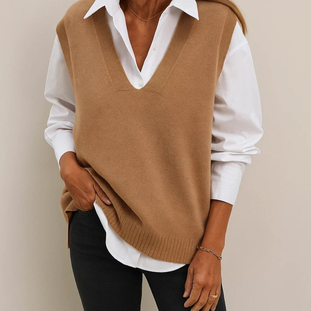 Elegantní Pletená Vesta