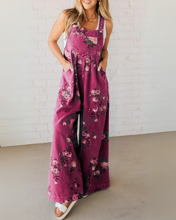 Džínový Overal s Kapsou