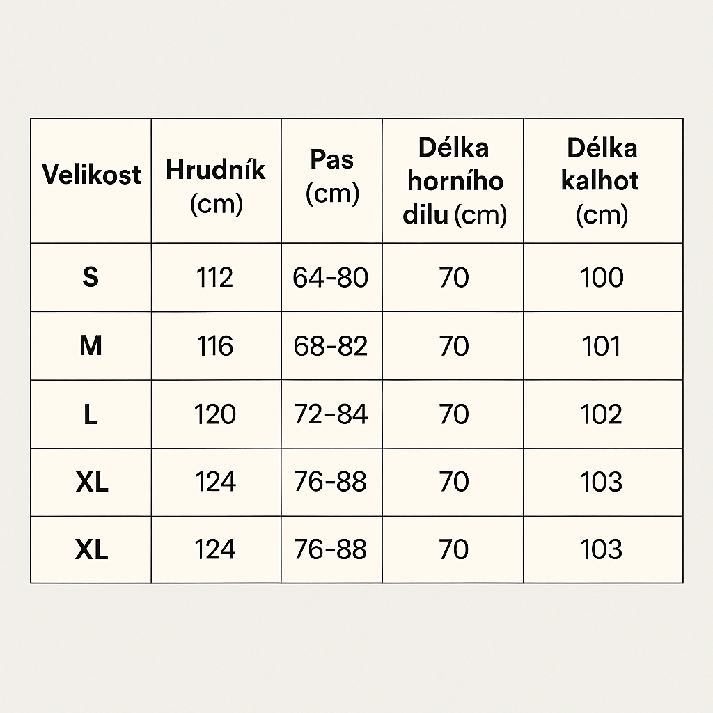 Elegantní pletený komplet