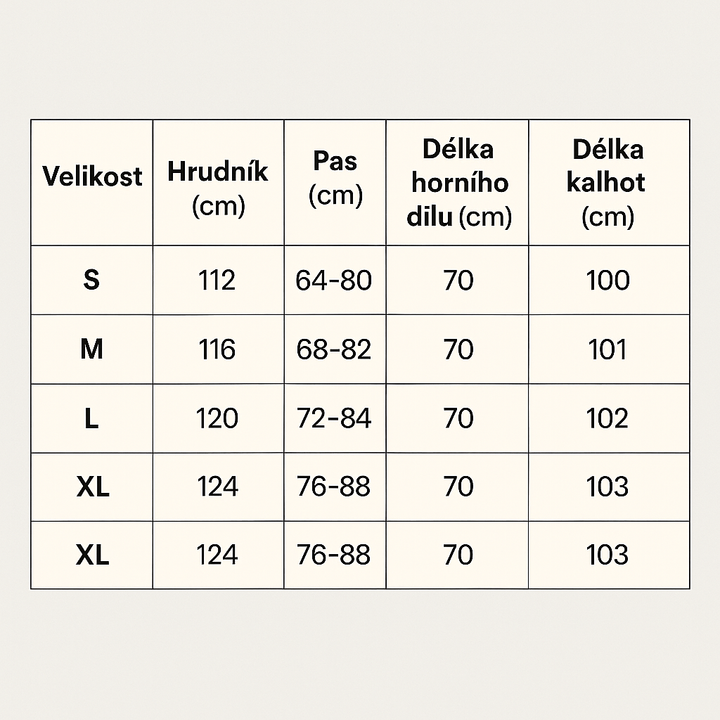 Elegantní pletený komplet