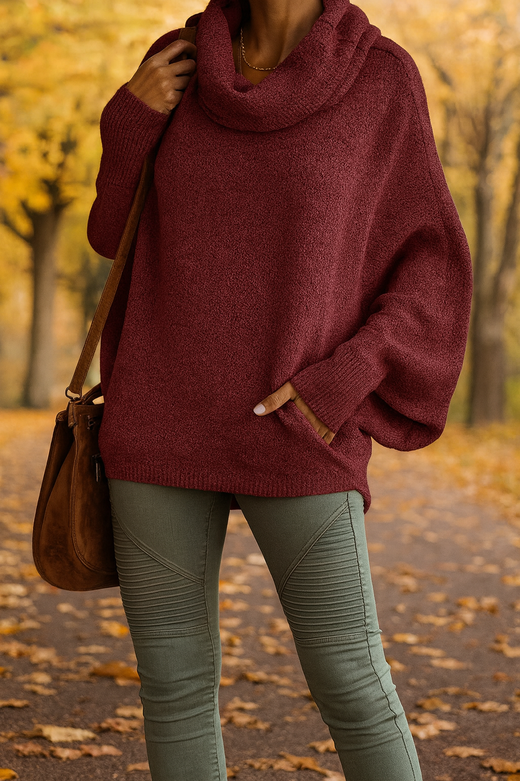 Dámský pletený svetr CozyCharm