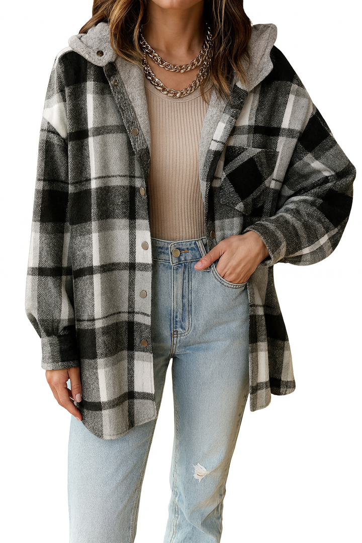 Dámská flanelová bunda CozyFlair