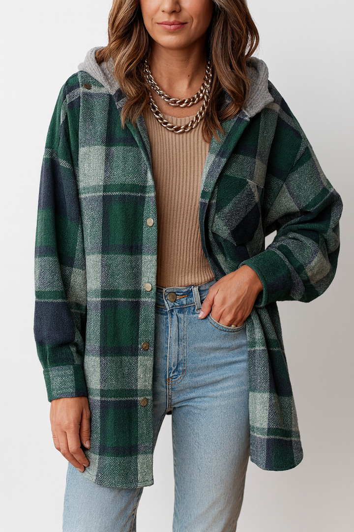 Dámská flanelová bunda CozyFlair