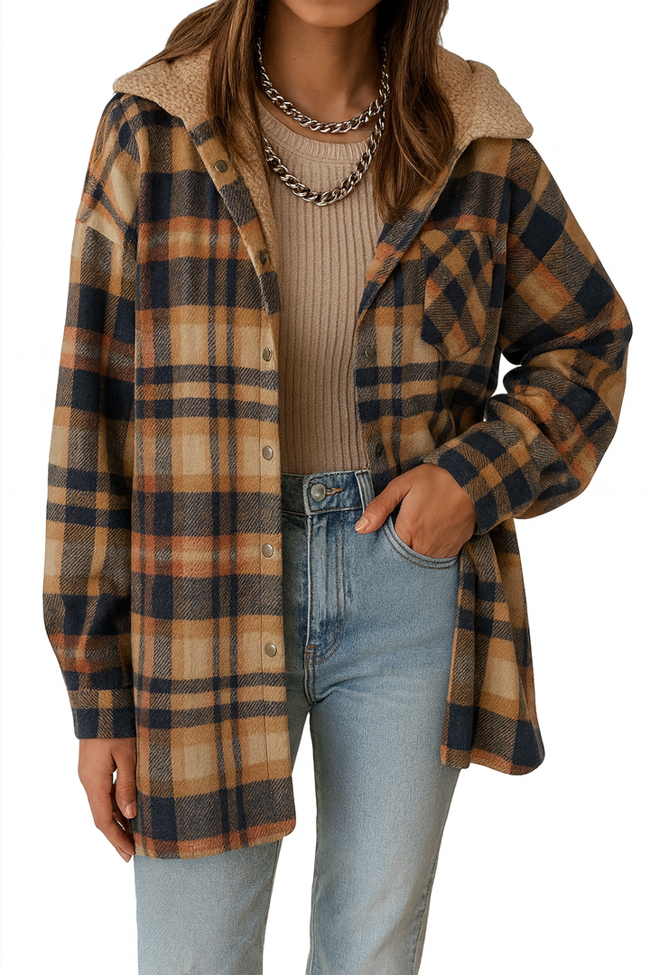 Dámská flanelová bunda CozyFlair