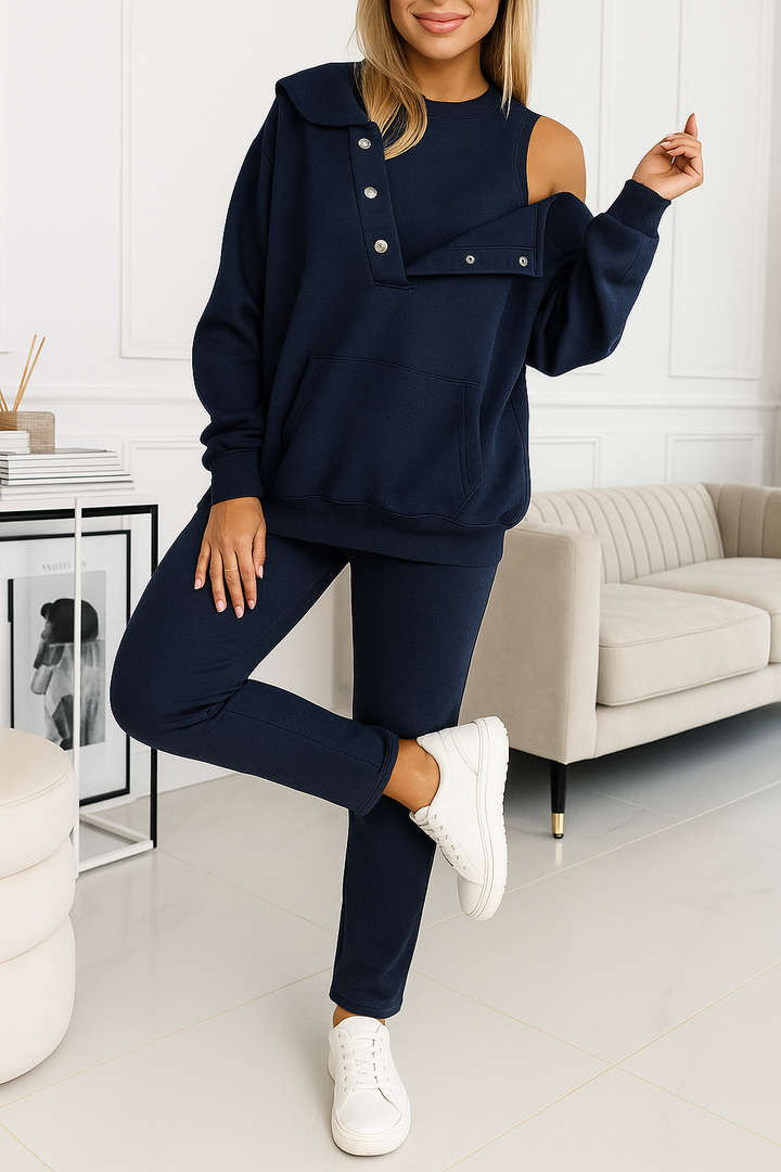 Pohodlná 3dílná souprava „WarmEase“ pro chladné dny