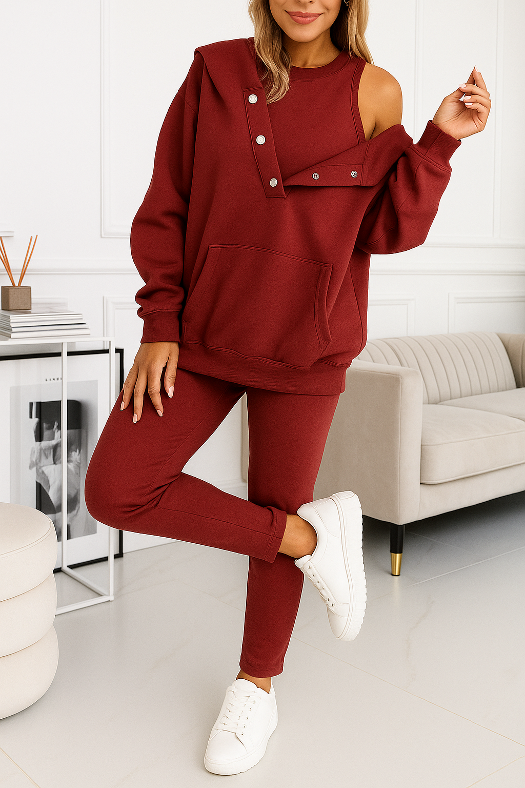 Pohodlná 3dílná souprava „WarmEase“ pro chladné dny