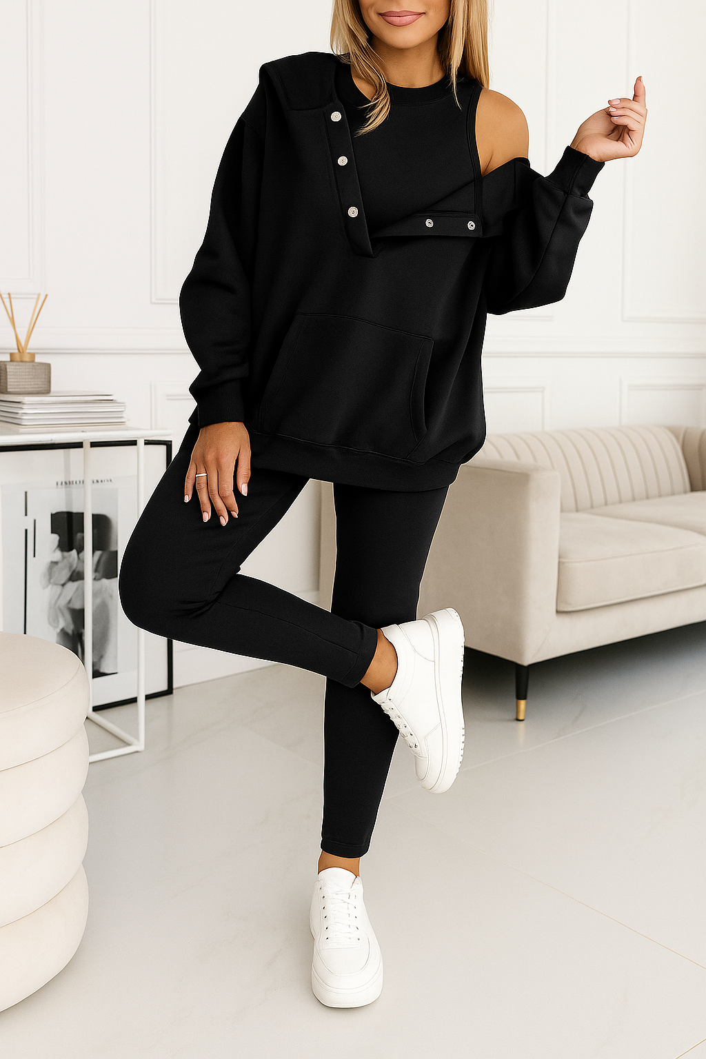 Pohodlná 3dílná souprava „WarmEase“ pro chladné dny