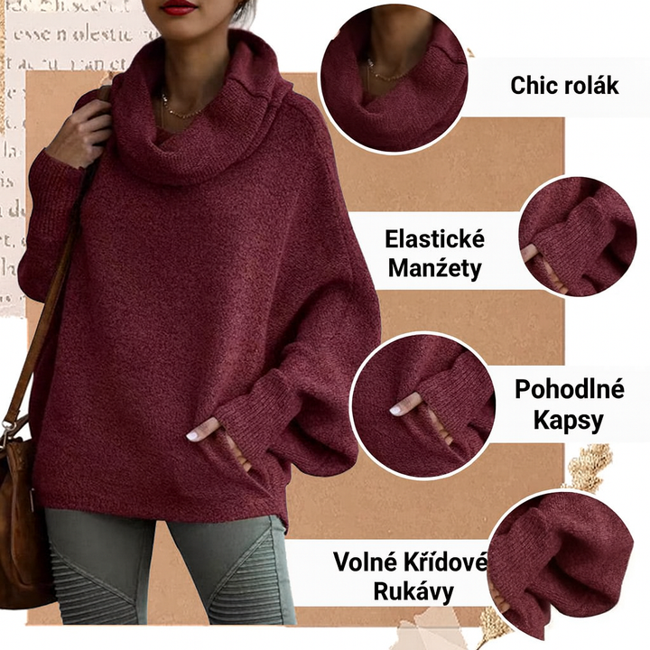 Dámský pletený svetr CozyCharm