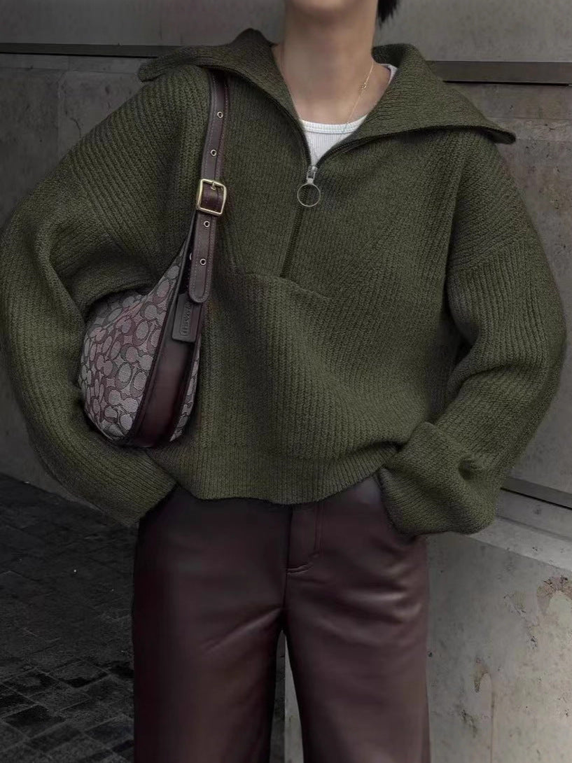 Elegantní Pletený Svetr “Luna”