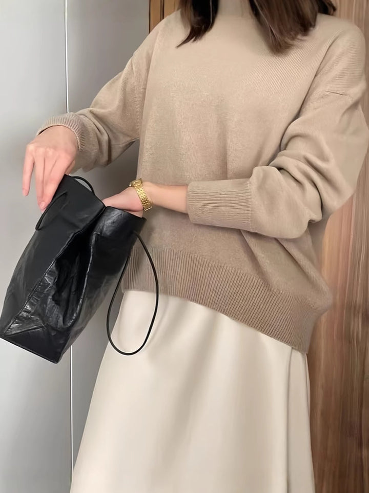 Elegantní Měkký Svetr