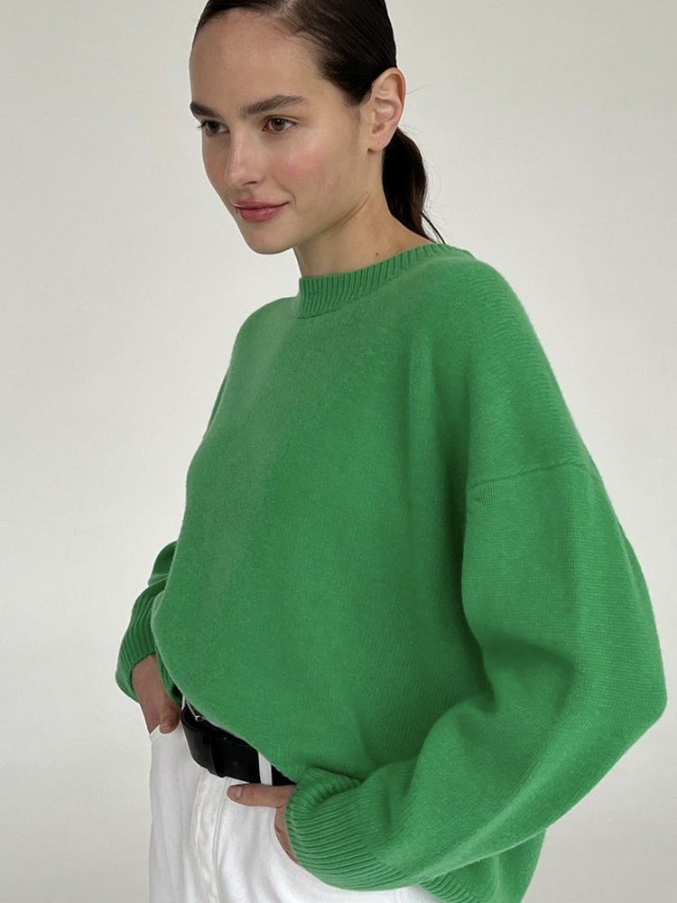 Elegantní Měkký Svetr