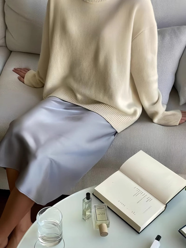 Elegantní Měkký Svetr