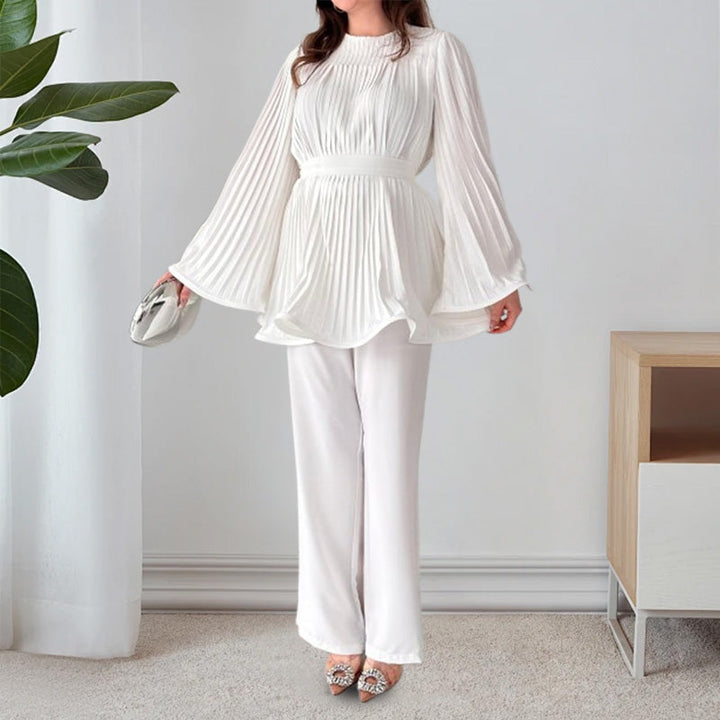 Elegantní plisovaná dámská souprava GraceLine